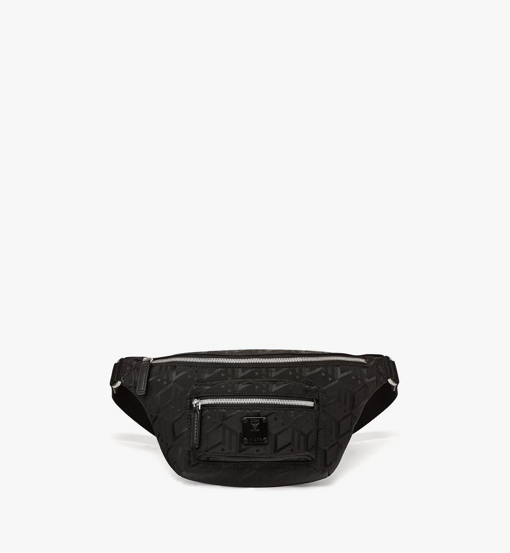 Fursten Belt Bag in Cubic Jacquard Eco-Nylon 1